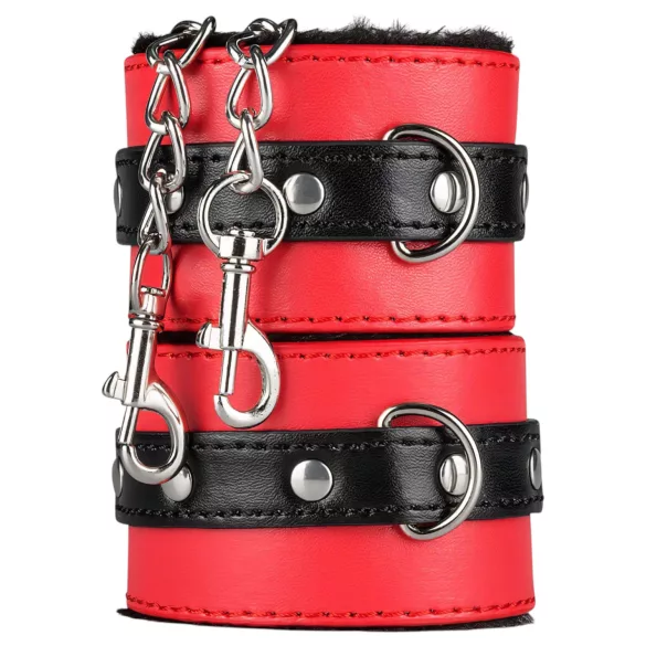 Secret Pleasure Chest - kit de BDSM avançado - 10 peças (vermelho)