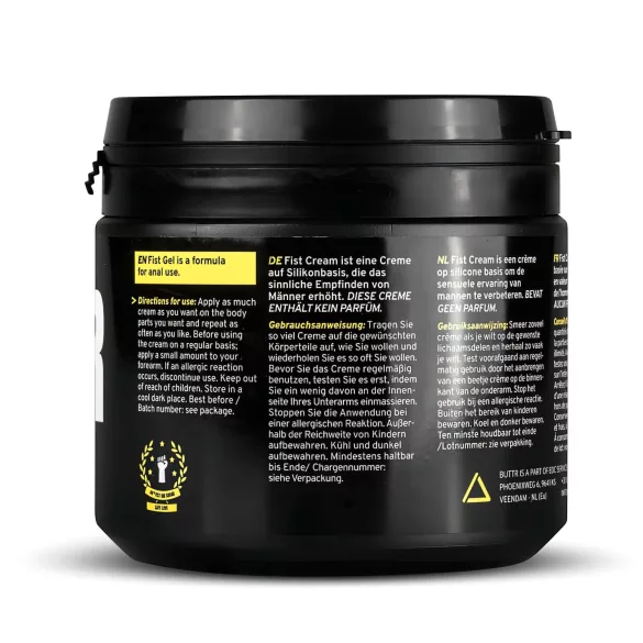 BUTTR - creme lubrificante para fistting - 500ml