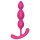 Amor Travesso - plug anal com pérolas (rosa)