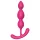 Cheeky Love - plug anal com pérolas - silicone rosa