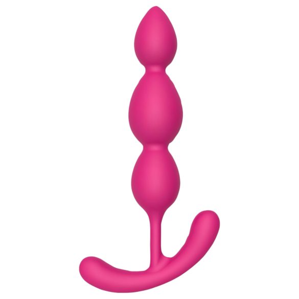 Amor Travesso - plug anal com pérolas (rosa)