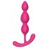 Amor Travesso - plug anal com pérolas (rosa)