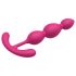 Amor Travesso - plug anal com pérolas (rosa)