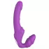 Dreamtoys Essentials - vibrador strapless com arnês (roxo)