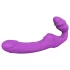 Dreamtoys Essentials - vibrador strapless com arnês (roxo)