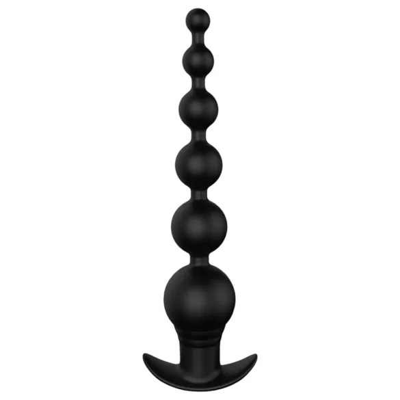 Cheeky Love - vibrador anal com pérolas recarregável controle remoto preto