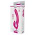 Vibes of Love Dipper - vibrador de rádio com estimulador (rosa)