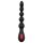 Cheeky Love - Vibrador anal com pérolas recarregável (preto)