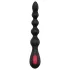 Cheeky Love - vibrador anal recarregável com esferas - silicone preto