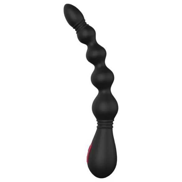 Cheeky Love - vibrador anal recarregável com esferas - silicone preto
