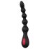Cheeky Love - Vibrador anal com pérolas recarregável (preto)