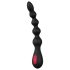 Cheeky Love - Vibrador anal com pérolas recarregável (preto)