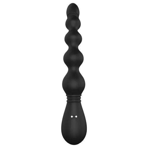 Cheeky Love - vibrador anal recarregável com esferas - silicone preto