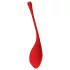 Red Revolution Metis - ovo vibratório recarregável à prova d'água vermelho