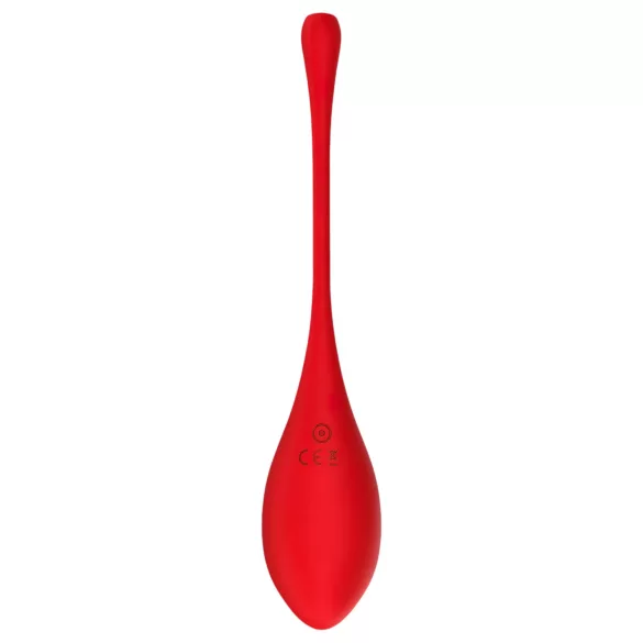 Red Revolution Metis - ovo vibratório recarregável à prova d'água vermelho