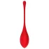 Red Revolution Metis - ovo vibratório recarregável à prova d'água vermelho