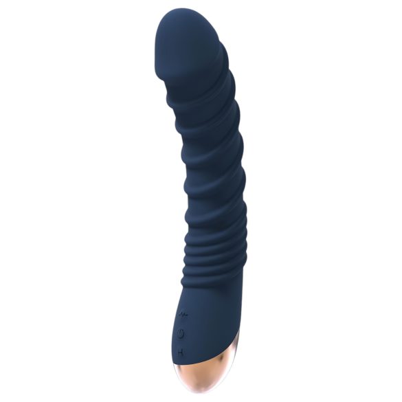 Goddess Aeolus - Vibrador aquecedor para Ponto G (azul)