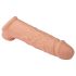 Extensor RealStuff 6,5 - capa peniana - natural (17cm)