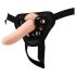 RealStuff Strap-On - Dildo Fino Ajustável (natural)