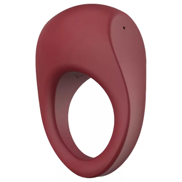 Dreamtoys Ivy - anel peniano vibratório - silicone vinho