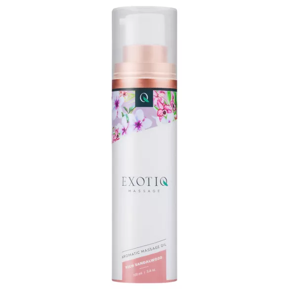 Exotiq - óleo de massagem perfumado - sândalo - 100ml