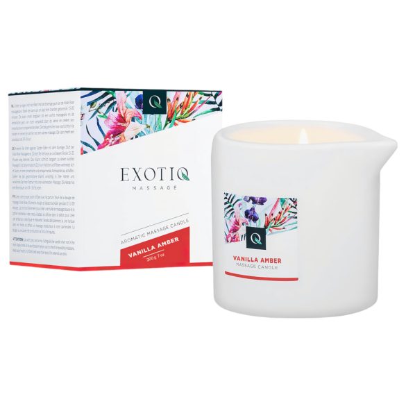Exotiq - Vela de Massagem - Baunilha-Amber (200g)