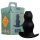Dildo Anal Vazio BUTTR Foxhole (Preto)