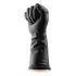 Luvas BUTTR - látex para fisting, luvas de sexo forte (preto)