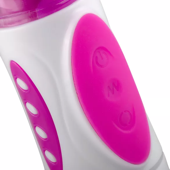 Easytoys Raving Rabbit - vibrador de 3 pontas (rosa)