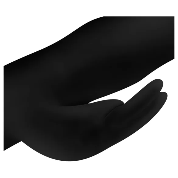 Easytoys Mad Rabbit - vibrador ponto G com estimulador clitóris - silicone preto