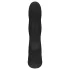 Easytoys Mad Rabbit - vibrador ponto G com estimulador clitóris - silicone preto
