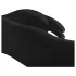 Easytoys Mad Rabbit - vibrador ponto G com estimulador clitóris - silicone preto
