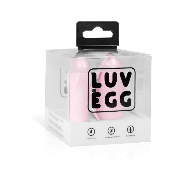 LUV EGG - Ovo vibratório recarregável e controlado por rádio (rosa)