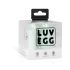 LUV EGG - Ovo vibratório recarregável com controle remoto (verde)