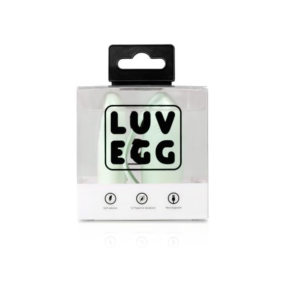 LUV EGG - ovo vibratório recarregável e sem fio (verde)