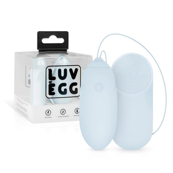 LUV EGG - Ovo Vibratório Bluetooth Recargável (Azul)