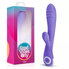   Good Vibes Only Fane Rabbit - vibrador rabbit com estimulador de clitóris