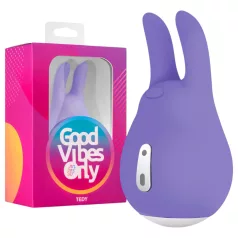   Good Vibes Tedy - vibrador clitóris coelho recarregável - silicone lilás