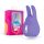 Good Vibes Tedy - Vibrador coelho recarregável (roxo)