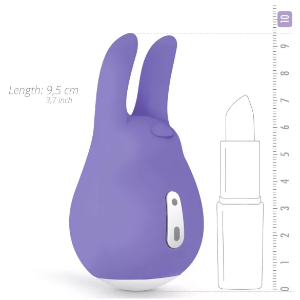 Good Vibes Tedy - vibrador clitóris coelho recarregável - silicone lilás