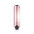 Rosy Gold Bullet - Vibrador em Miniatura, Recarregável (Rose Gold)
