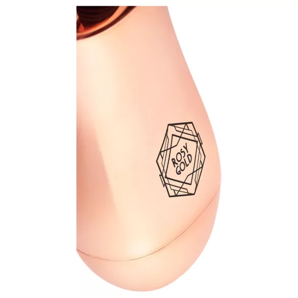Rosy Gold - vibrador massageador mini recarregável - cor rose gold
