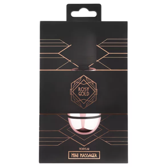 Rosy Gold - vibrador massageador mini recarregável - cor rose gold
