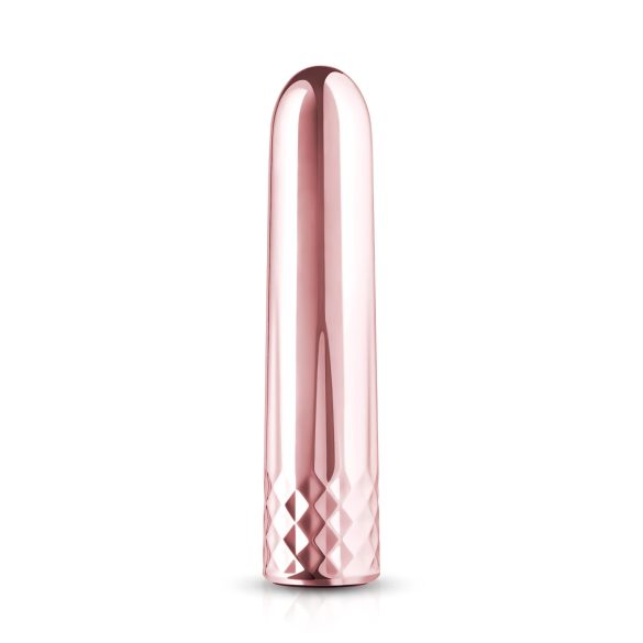 Rosy Gold Mini - Vibrador de Bastão Recargável (Rose Gold)