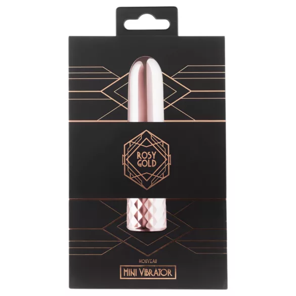 Rosy Gold Mini - vibrador bullet recarregável - mini - cor rose gold