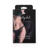 Pantyrebel - calcinha vibratória recarregável com controle remoto - preta (S-L)