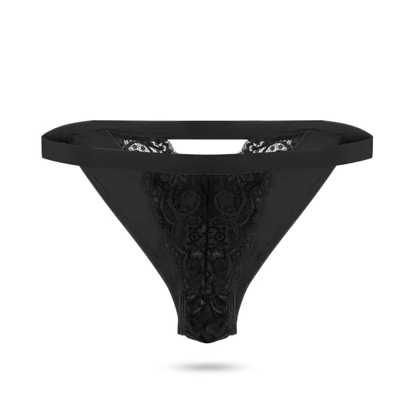 Pantyrebel - calcinha vibratória recarregável com controle remoto - preta (S-L)