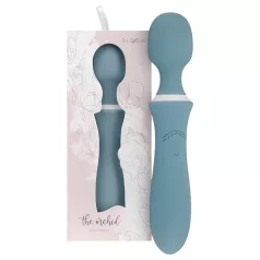   Bloom Orchid Wand - vibrador massageador recarregável - silicone turquesa