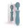 Bloom Orchid Wand - Vibrador turquesa recarregável e massageador