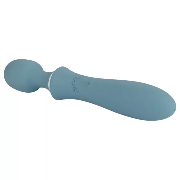 Bloom Orchid Wand - vibrador massageador recarregável - silicone turquesa